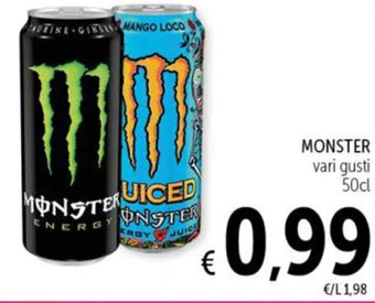 Spazio Conad MONSTER 50cl offerta