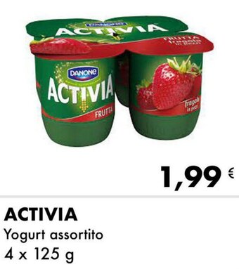 Iper Tosano ACTIVIA Yogurt assortito 4 x 125 g offerta