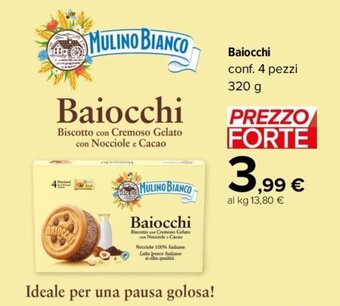 Carrefour Baiocchi conf. 4 pezzi 320 g offerta