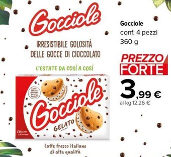 Carrefour Gocciole conf. 4 pezzi 360 g offerta