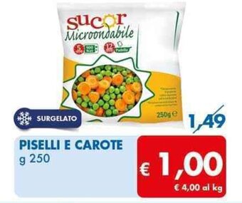 PISELLI E CAROTE g 250