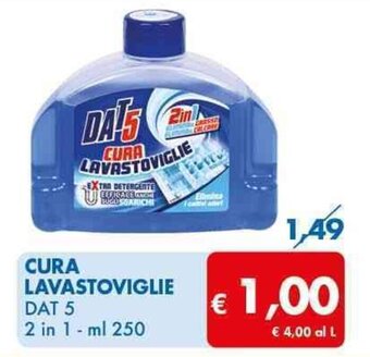 CURA LAVASTOVIGLIE DAT 5 2 in 1 - ml 250