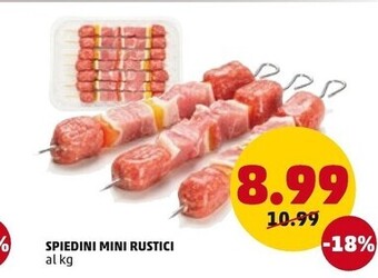 PENNY Spiedini mini rustici offerta