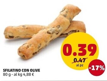 PENNY Sfilatino con olive offerta