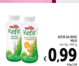 Milk kefir da bere