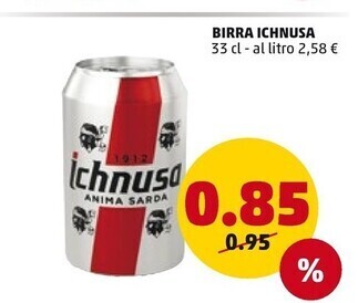 PENNY Ichnusa birra offerta