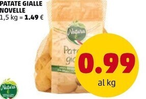 PENNY Patate gialle novelle offerta