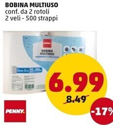 Penny bobina multiuso