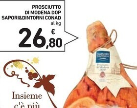 Sapori & dintorni prosciutto di modena dop