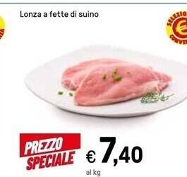 Iper La Grande Lonza a fette di suino offerta