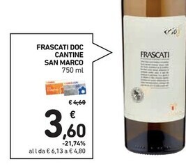 Spazio Conad San marco frascati doc cantine offerta