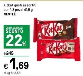 Iper La Grande Nestlè kitkat offerta