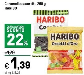 Iper La Grande Haribo caramelle offerta
