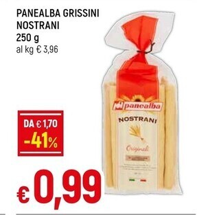 Famila Panealba grissini nostrani offerta