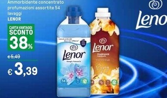 Iper La Grande Lenor ammorbidente concentrato 54 lavaggi offerta
