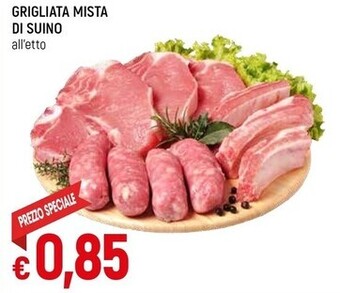 Famila Grigliata mista di suino offerta