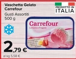 Carrefour Market Carrefour vaschetta gelato offerta
