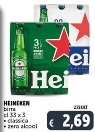 Gourmet Déco Heineken birra offerta