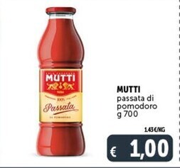 Mutti passata di pomodoro