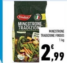 Conad Findus minestrone tradizione offerta