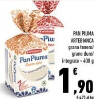 Conad Artebianca pan piuma offerta