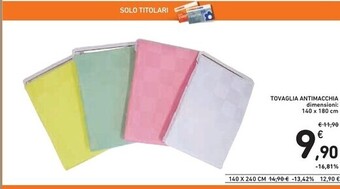 Spazio Conad Tovaglia antimacchia offerta