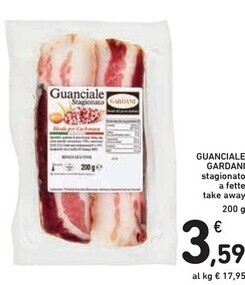 Spazio Conad Gardani guanciale offerta