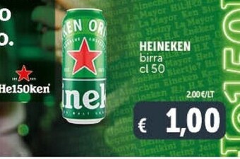 Gourmet Déco Heineken birra offerta