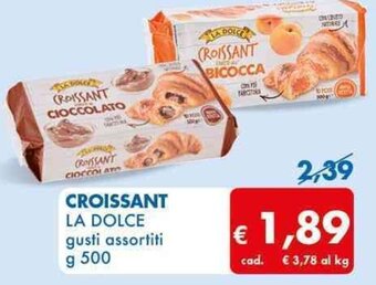 MD Discount CROISSANT LA DOLCE gusti assortiti g 500 offerta