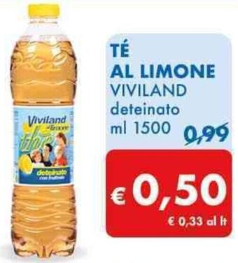 MD Discount TÉ AL LIMONE VIVILAND deteinato ml 1500 offerta