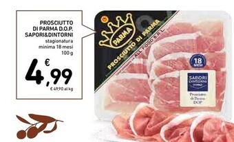 Conad Superstore Conad sapori & dintorni prosciutto di parma d.o.p offerta