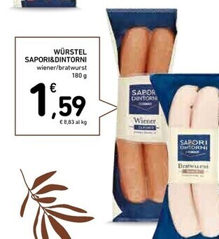 Conad Superstore Conad sapori & dintorni wurstel offerta