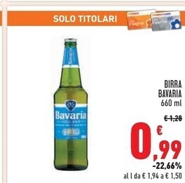 Conad Superstore Bavaria birra offerta