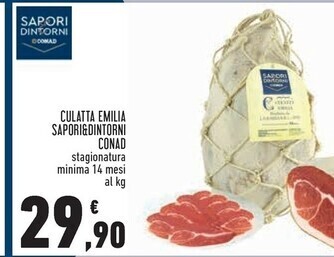 Conad Superstore Conad culatta emilia sapori&dintorni offerta