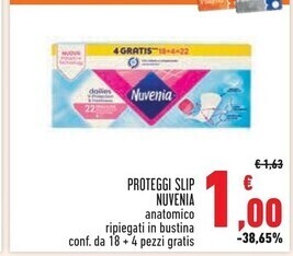 Conad Superstore Nuvenia proteggi slip offerta