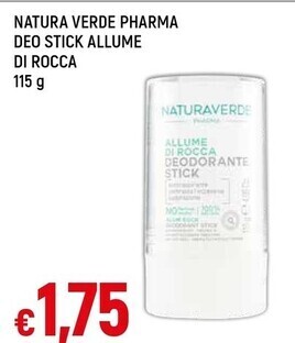 Naturaverde pharma deo stick allume di rocca