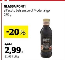 Coop Ponti glassa offerta