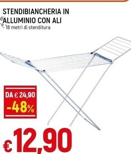 Stendibiancheria in con ali