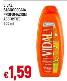 Famila Superstore Vidal bagnodoccia profumazioni offerta