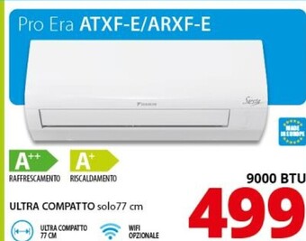 Comet Daikin pro era atxf-e/arxf-e 9000 btu offerta
