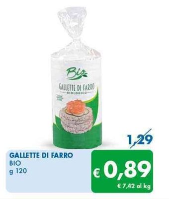MD Discount GALLETTE DI FARRO BIO g 120 offerta