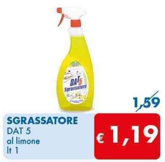 MD Discount SGRASSATORE DAT 5 al limone lt 1 offerta