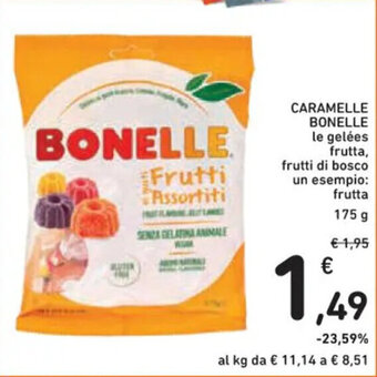 Spazio Conad CARAMELLE BONELLE 175 g offerta