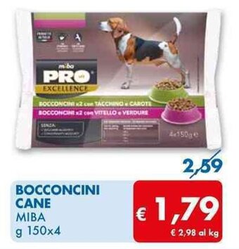 MD Discount BOCCONCINI CANE MIBA g 150x4 offerta