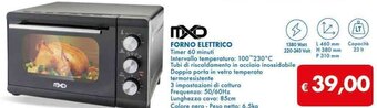 MD Discount FORNO ELETTRICO offerta