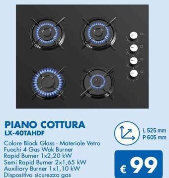 PIANO COTTURA LX-40TAHDF