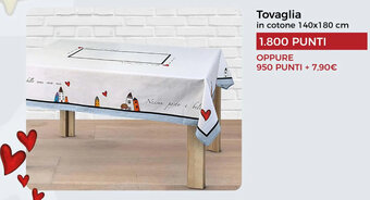 Coop Tovaglia in cotone 140x180 cm offerta