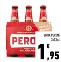 Conad Peroni birra offerta