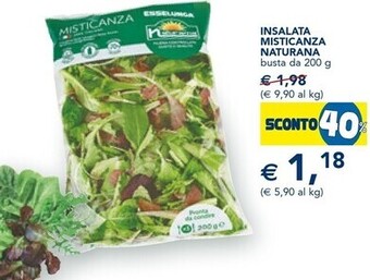Esselunga Naturama insalata misticanza offerta