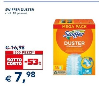 Esselunga Swiffer duster offerta